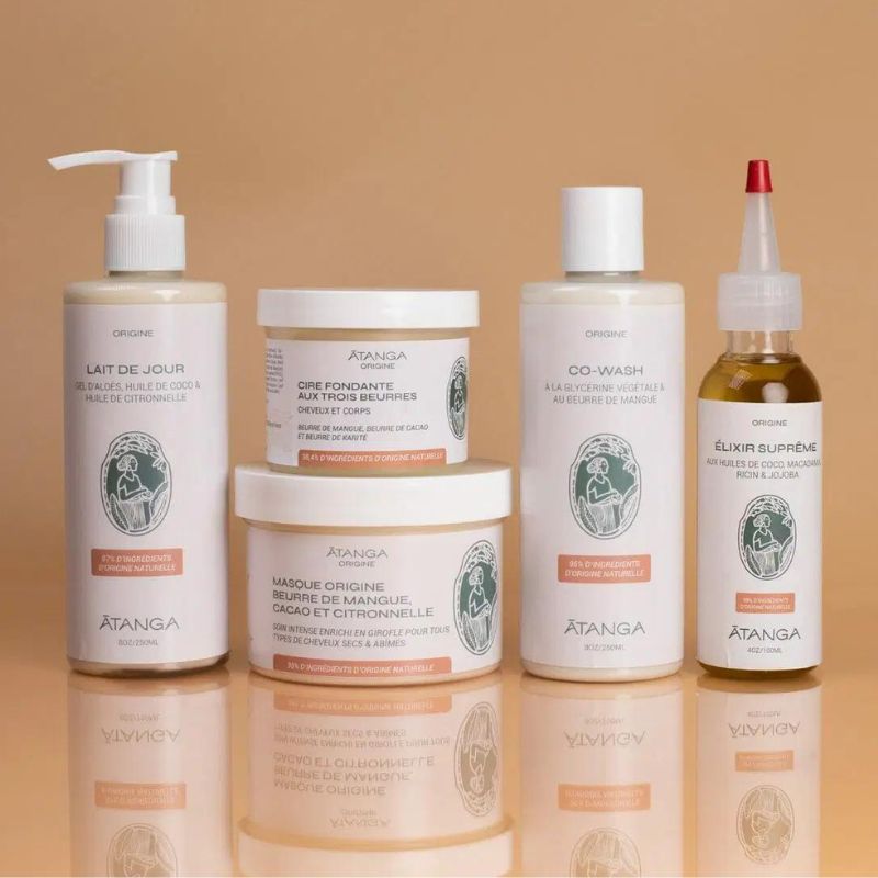 Rituel de soin pour cheveux très secs et abîmés  - Atanga